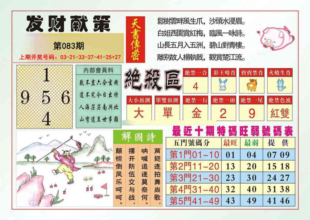 083期发财献策[图]