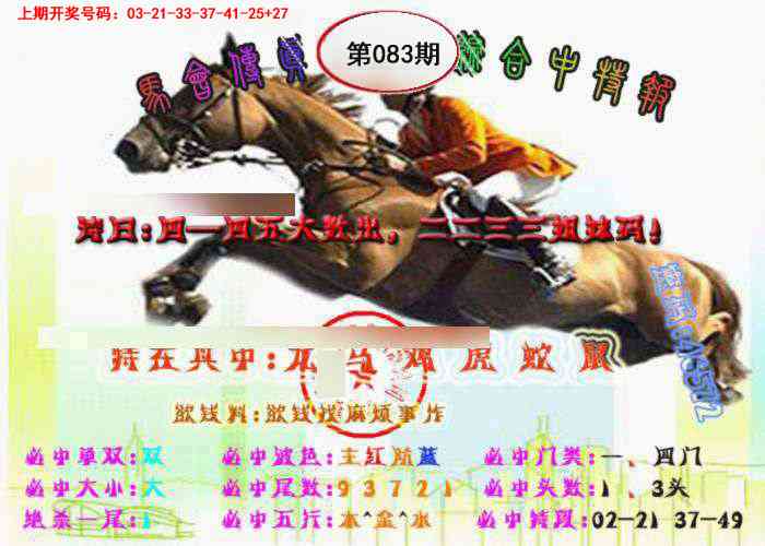 083期马会传真-综合报[图]